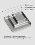 Empty Square Makeup Pans Tins