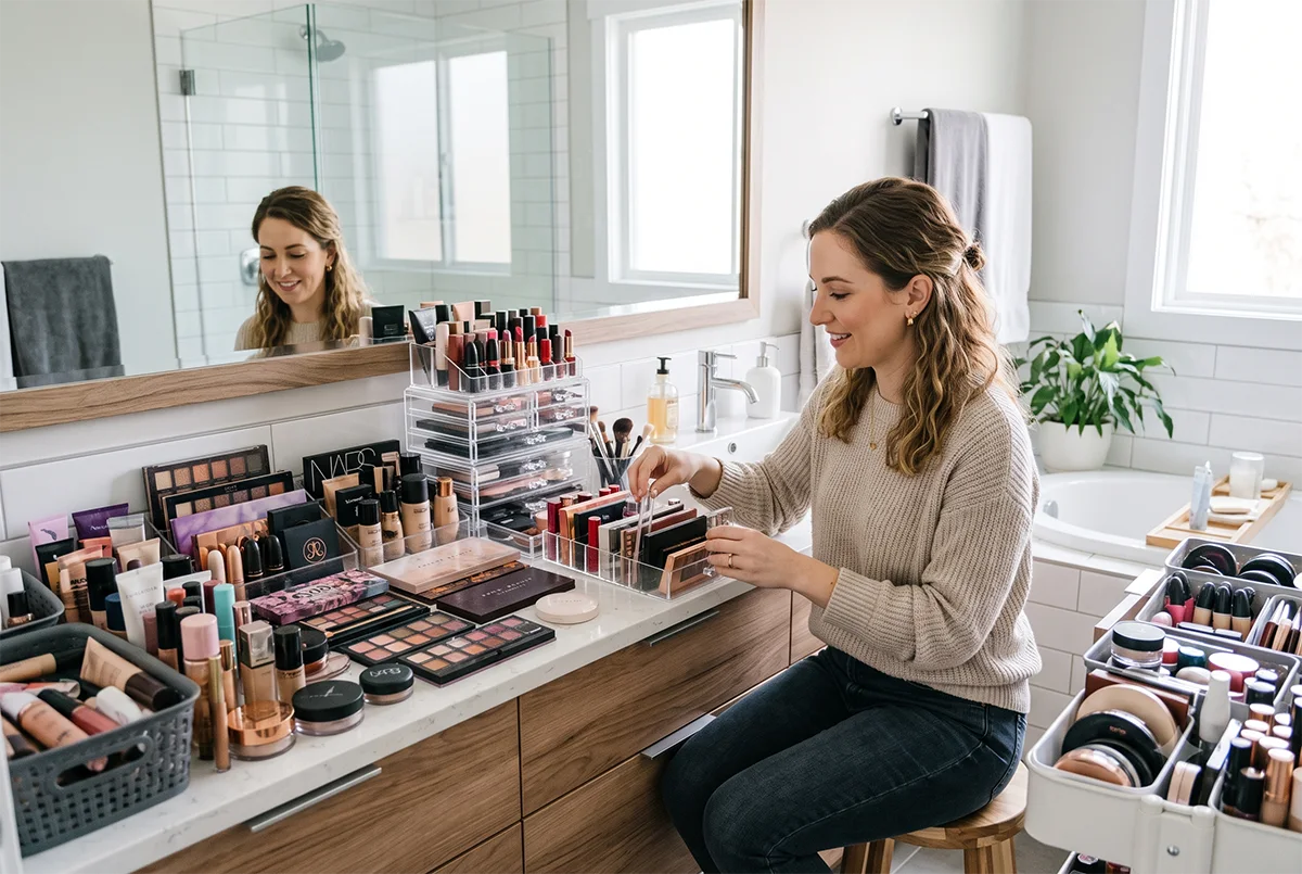 MUA sorting makeup